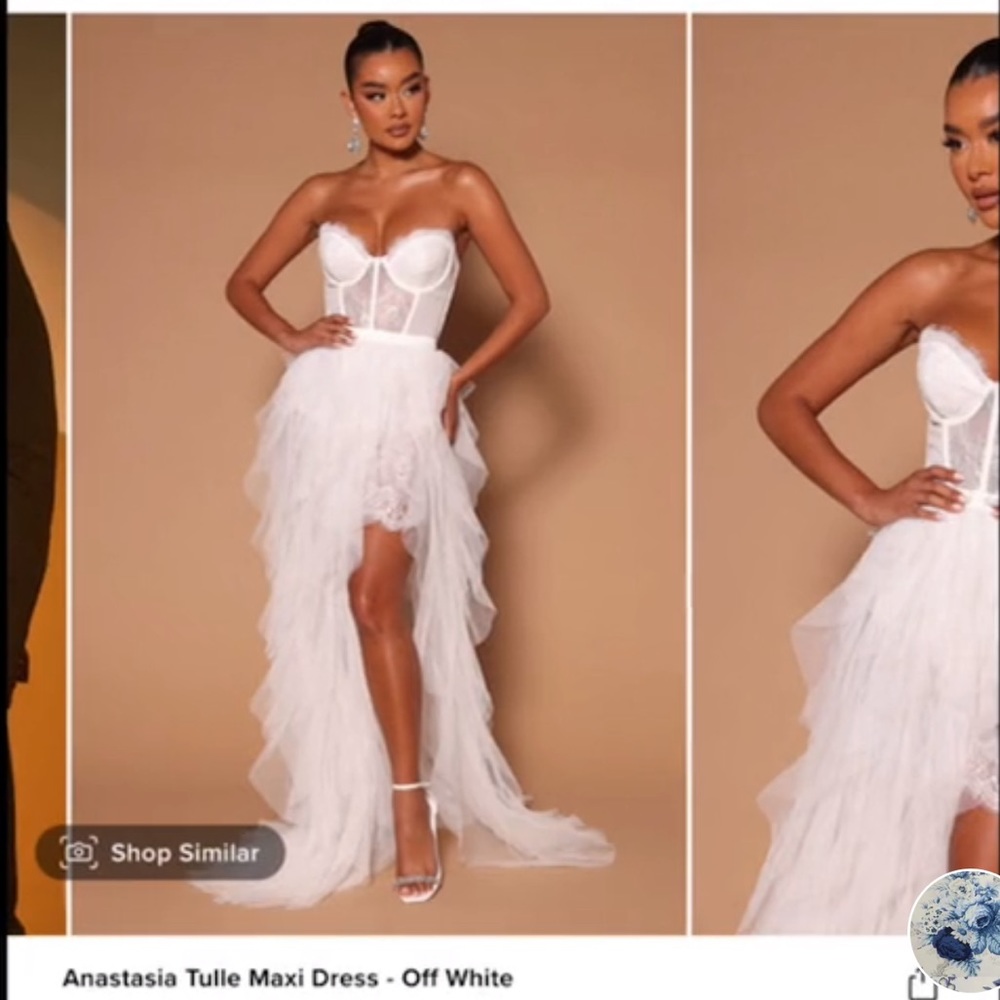 FashionNova Lulu lemon dupe dress.